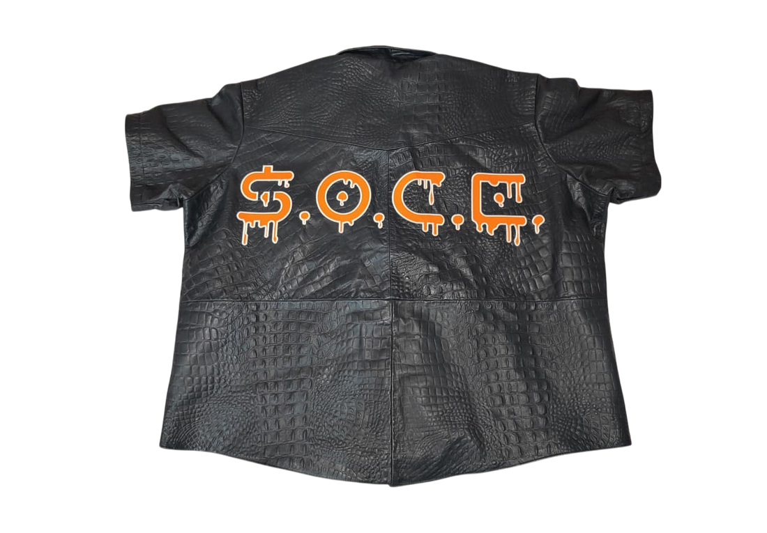 Authentic Crocodile Button-Up