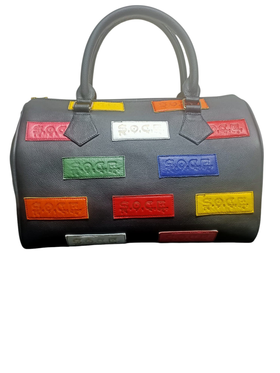 Small Patched Duffel